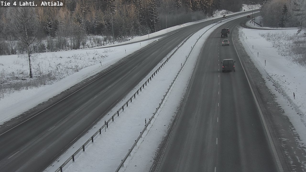 Weather Camera Image Road 4 Lahti, Ahtiala, Lahti, Päijät-Häme