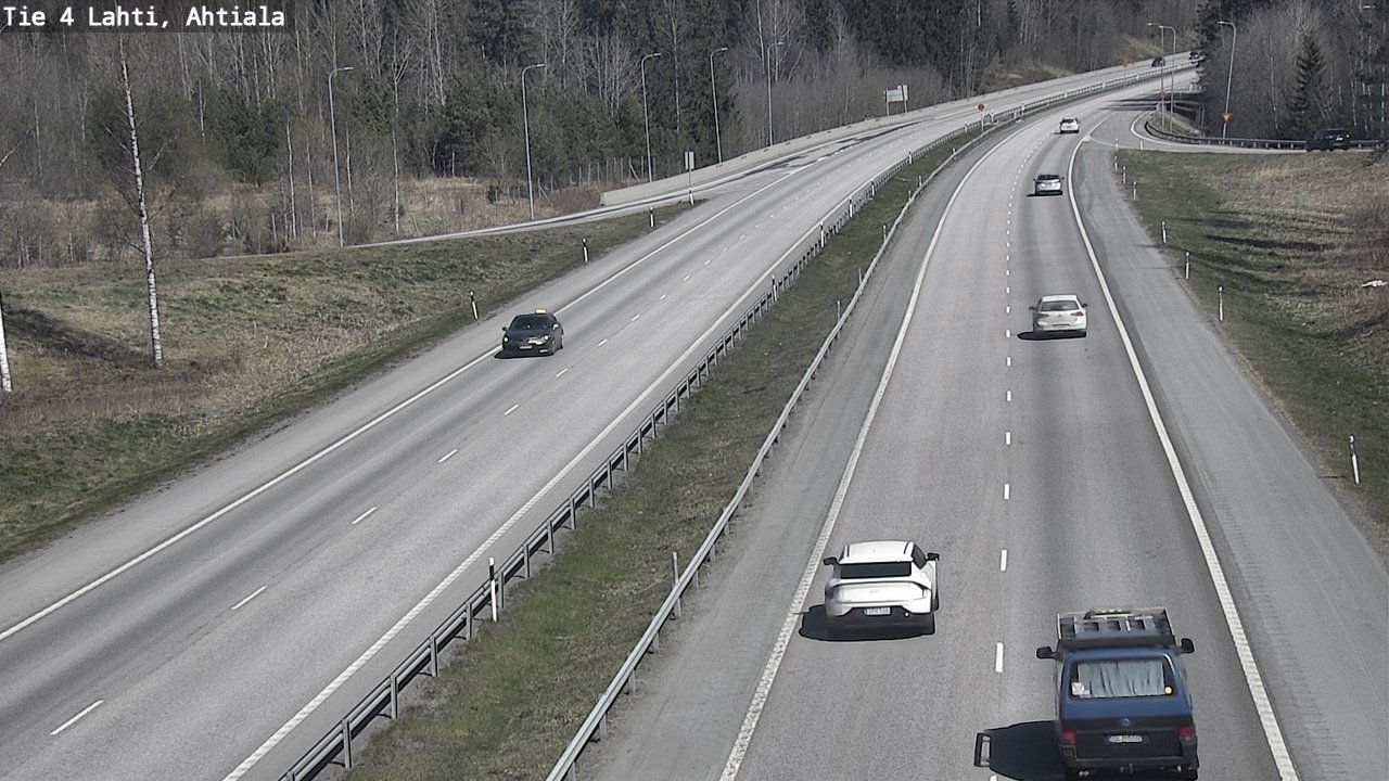 Weather Camera Image Väg 4 Lahti,, Lahti, Päijät-Häme
