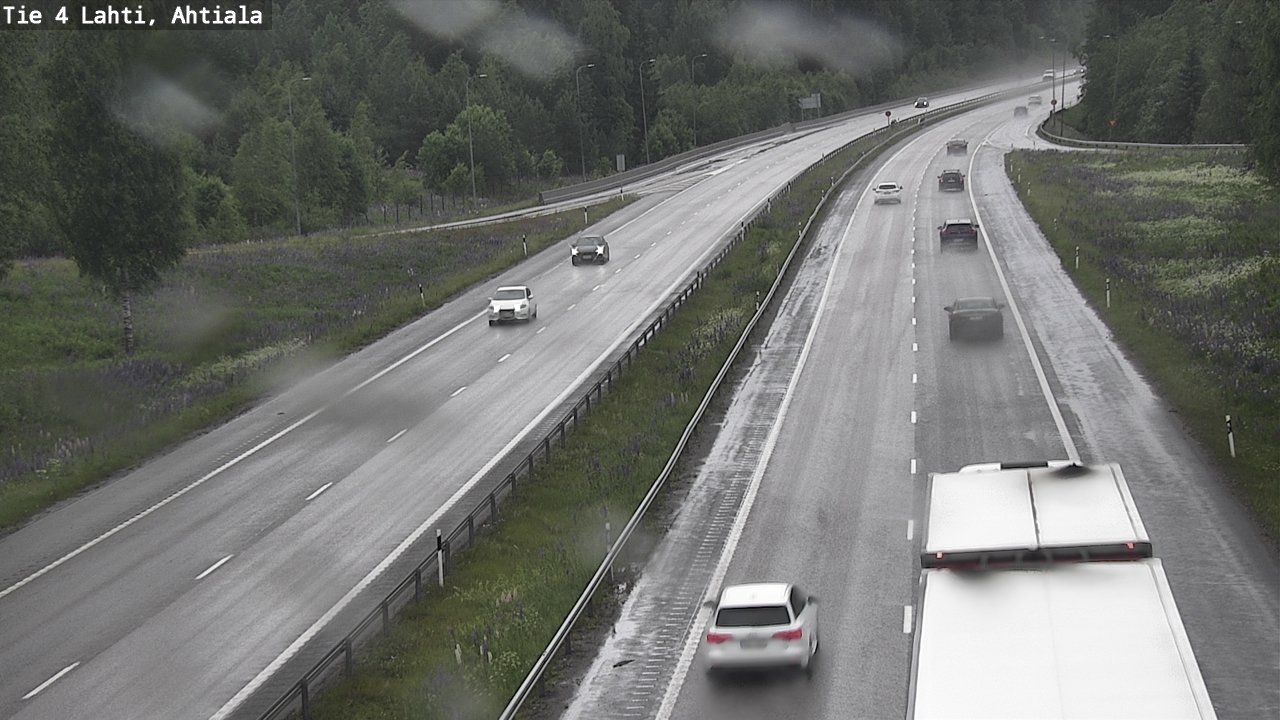 Weather Camera Image Väg 4 Lahti,, Lahti, Päijät-Häme