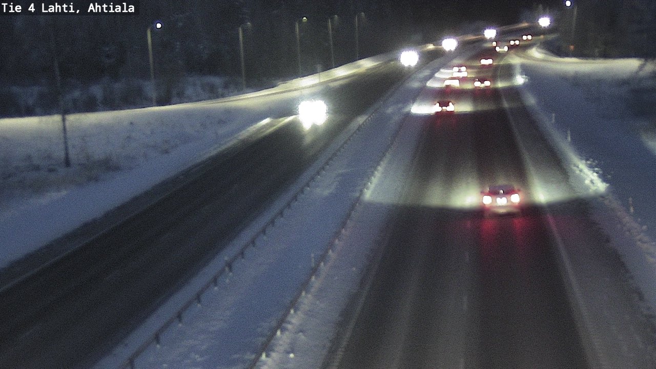 Weather Camera Image Road 4 Lahti, Ahtiala, Lahti, Päijät-Häme