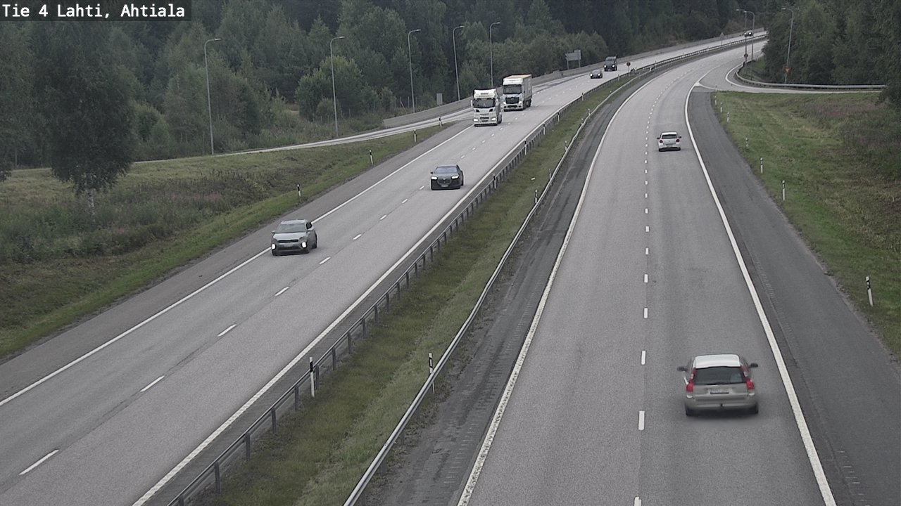 Weather Camera Image Road 4 Lahti, Ahtiala, Lahti, Päijät-Häme