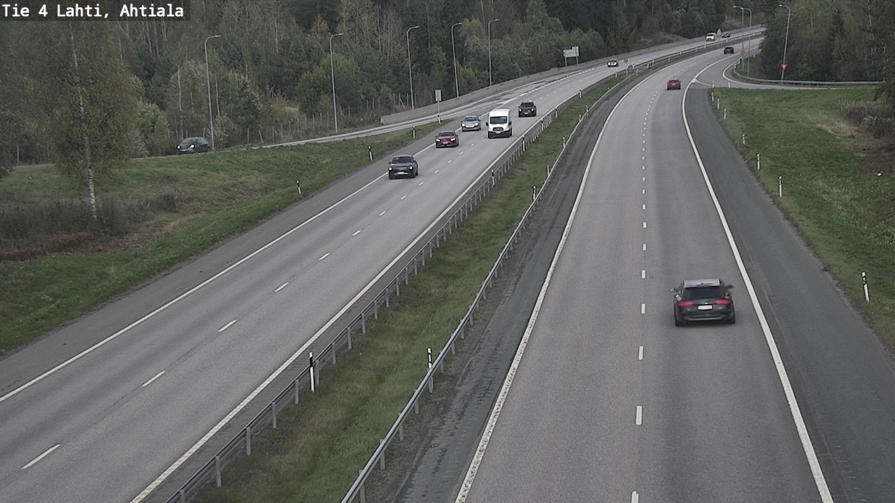 Weather Camera Image Väg 4 Lahti,, Lahti, Päijät-Häme
