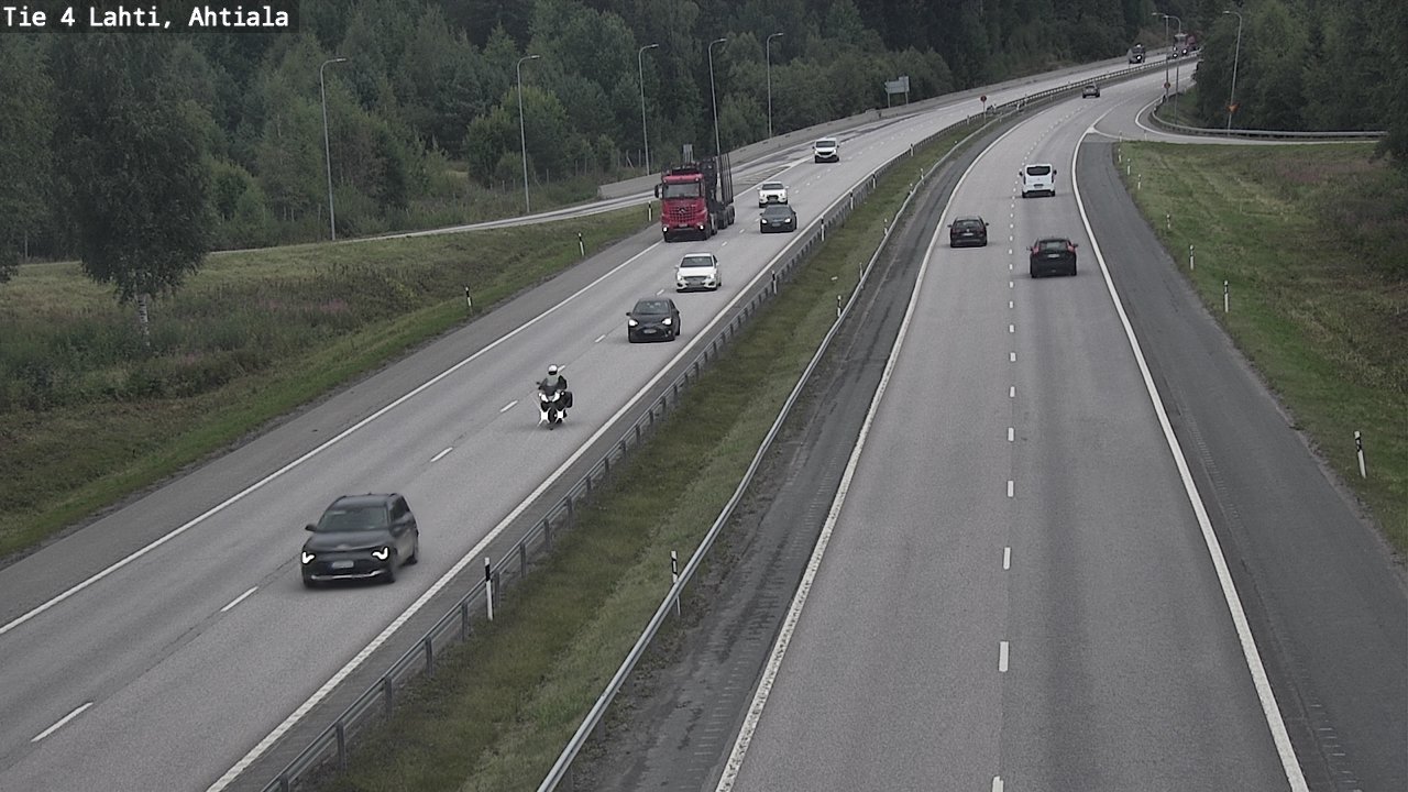 Weather Camera Image Road 4 Lahti, Ahtiala, Lahti, Päijät-Häme