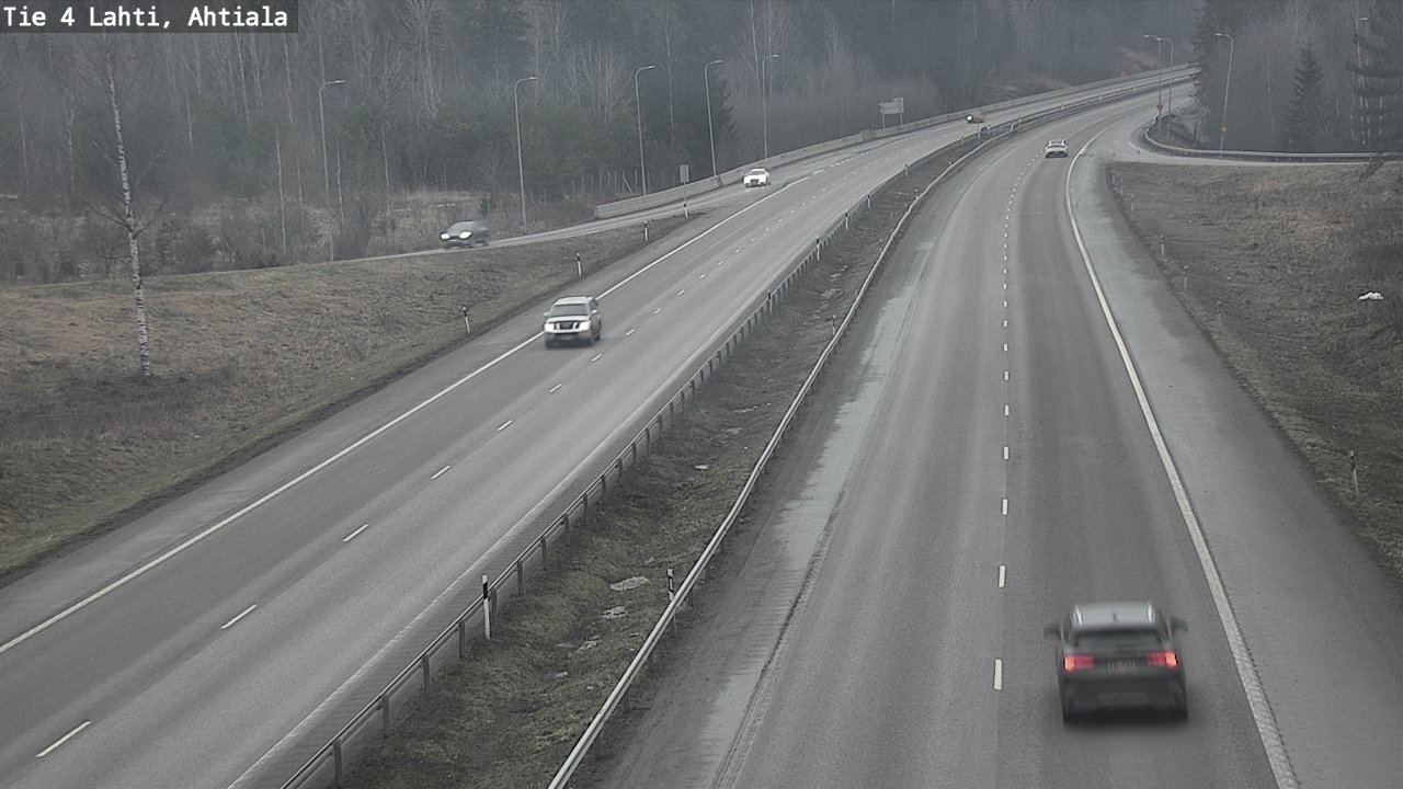 Weather Camera Image Road 4 Lahti, Ahtiala, Lahti, Päijät-Häme