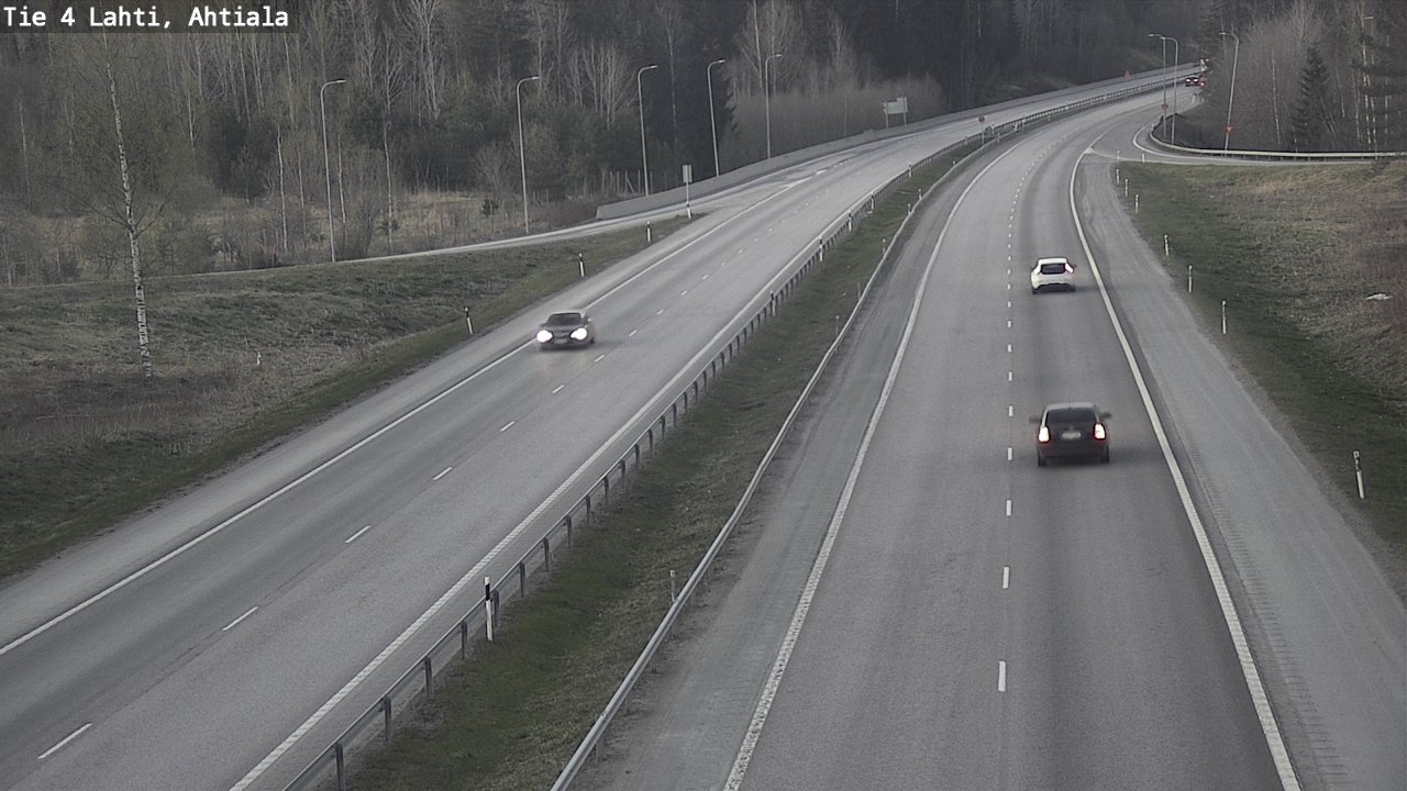 Weather Camera Image Väg 4 Lahti,, Lahti, Päijät-Häme
