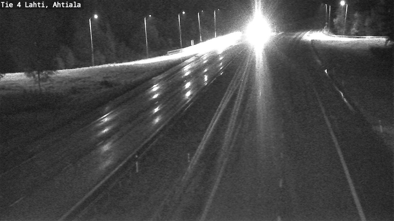 Weather Camera Image Väg 4 Lahti,, Lahti, Päijät-Häme