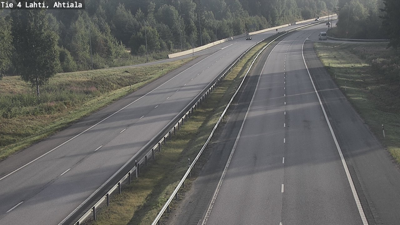 Weather Camera Image Road 4 Lahti, Ahtiala, Lahti, Päijät-Häme
