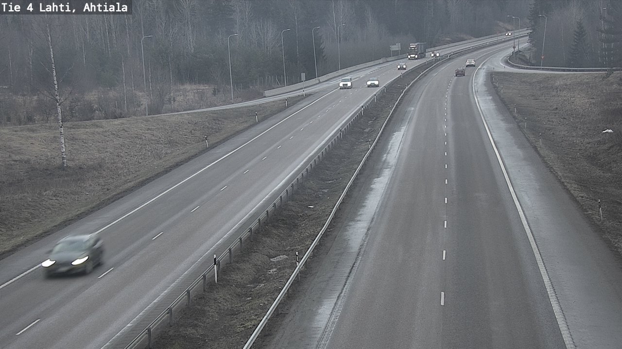 Weather Camera Image Road 4 Lahti, Ahtiala, Lahti, Päijät-Häme