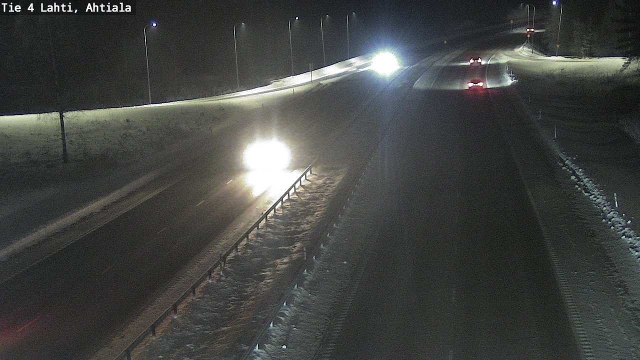 Weather Camera Image Väg 4 Lahti,, Lahti, Päijät-Häme
