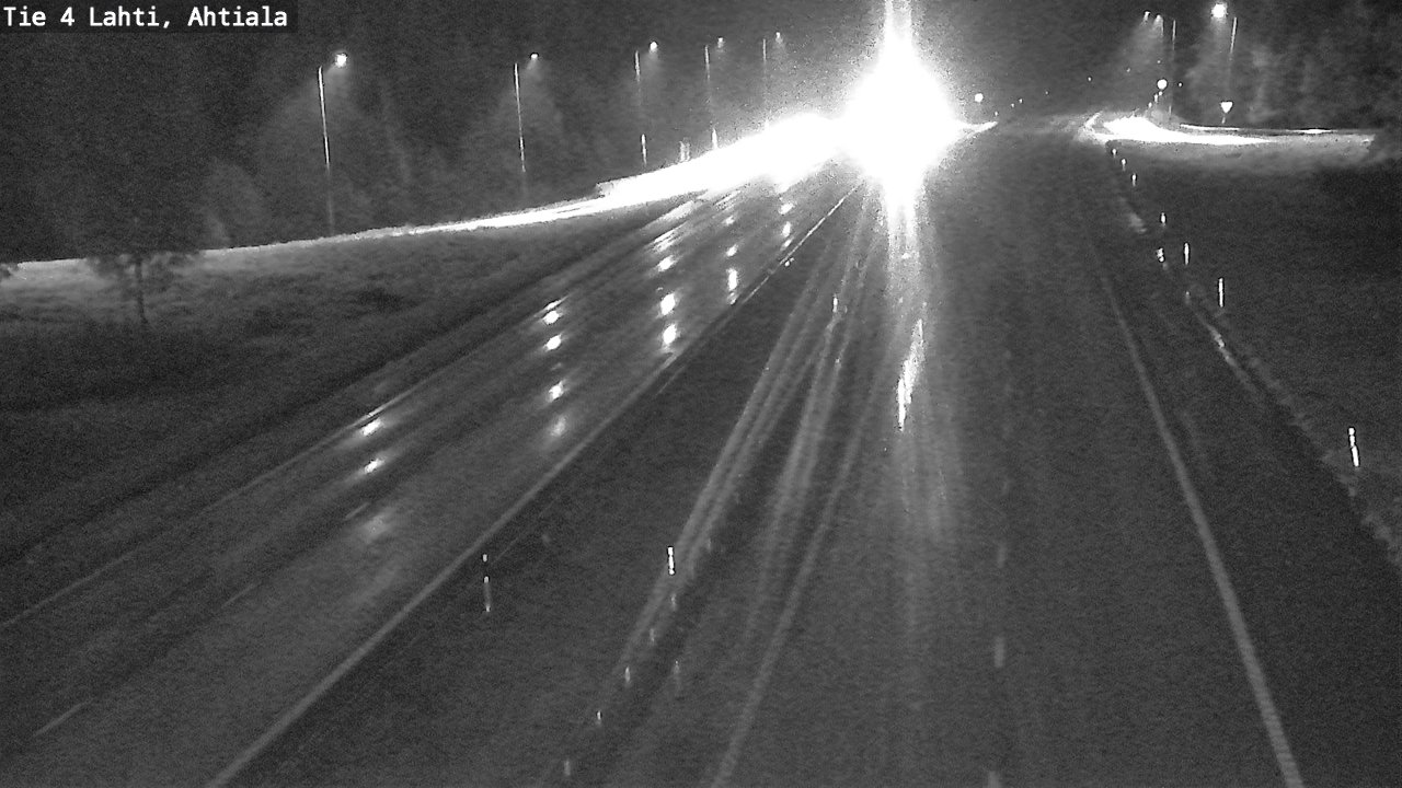 Weather Camera Image Väg 4 Lahti,, Lahti, Päijät-Häme