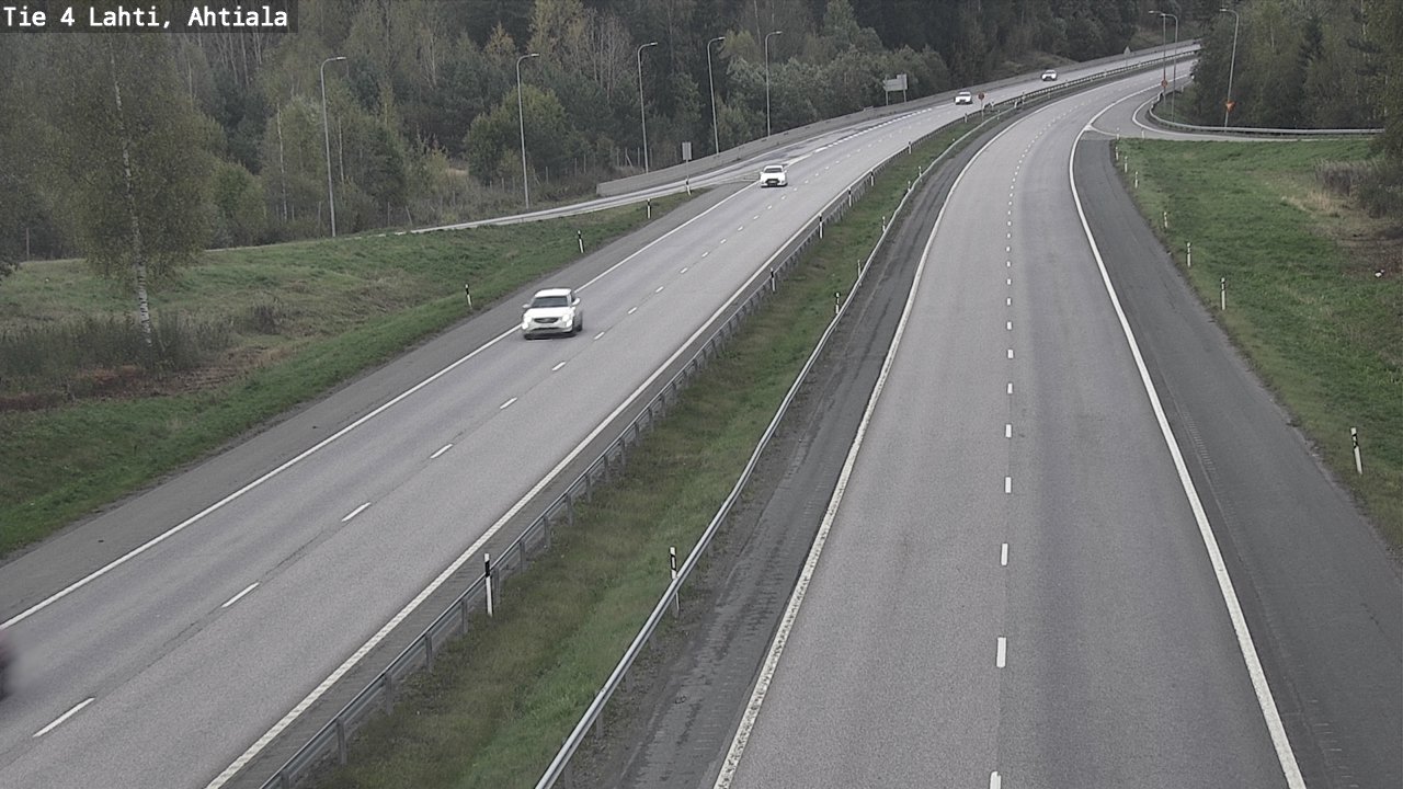 Weather Camera Image Väg 4 Lahti,, Lahti, Päijät-Häme