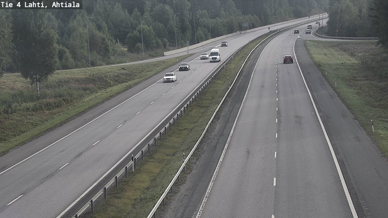 Weather Camera Image Road 4 Lahti, Ahtiala, Lahti, Päijät-Häme