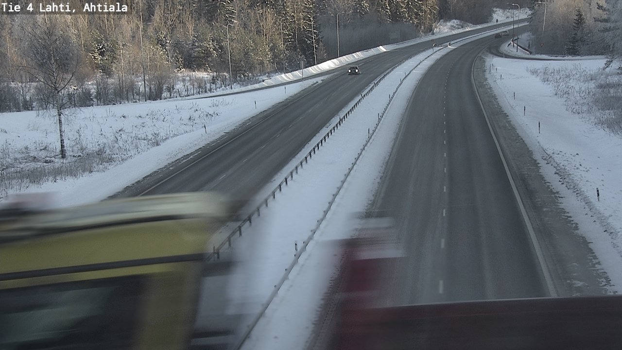 Weather Camera Image Road 4 Lahti, Ahtiala, Lahti, Päijät-Häme