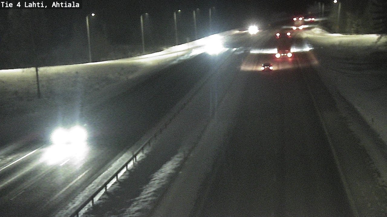 Weather Camera Image Väg 4 Lahti,, Lahti, Päijät-Häme