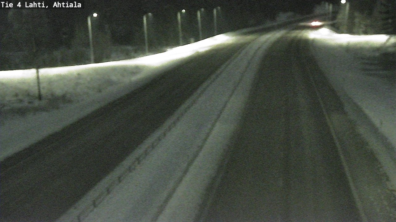 Weather Camera Image Väg 4 Lahti,, Lahti, Päijät-Häme