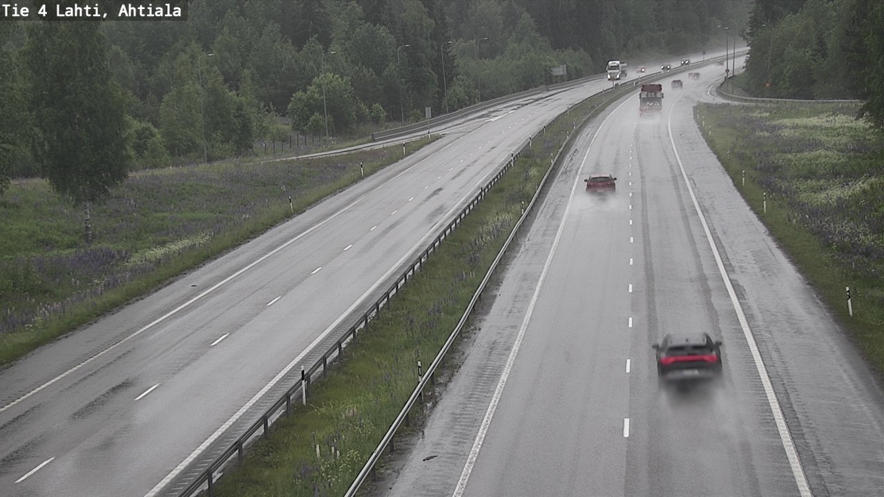 Weather Camera Image Väg 4 Lahti,, Lahti, Päijät-Häme