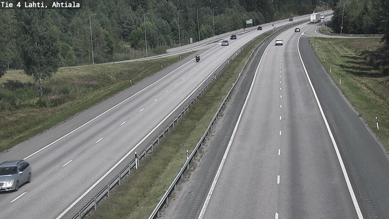 Kelikamerat Kuva Tie 4 Lahti, Ahtiala, Lahti, Päijät-Häme