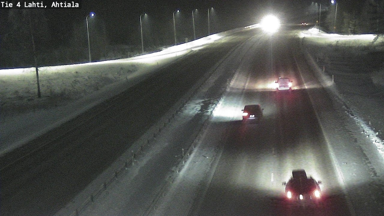Weather Camera Image Väg 4 Lahti,, Lahti, Päijät-Häme