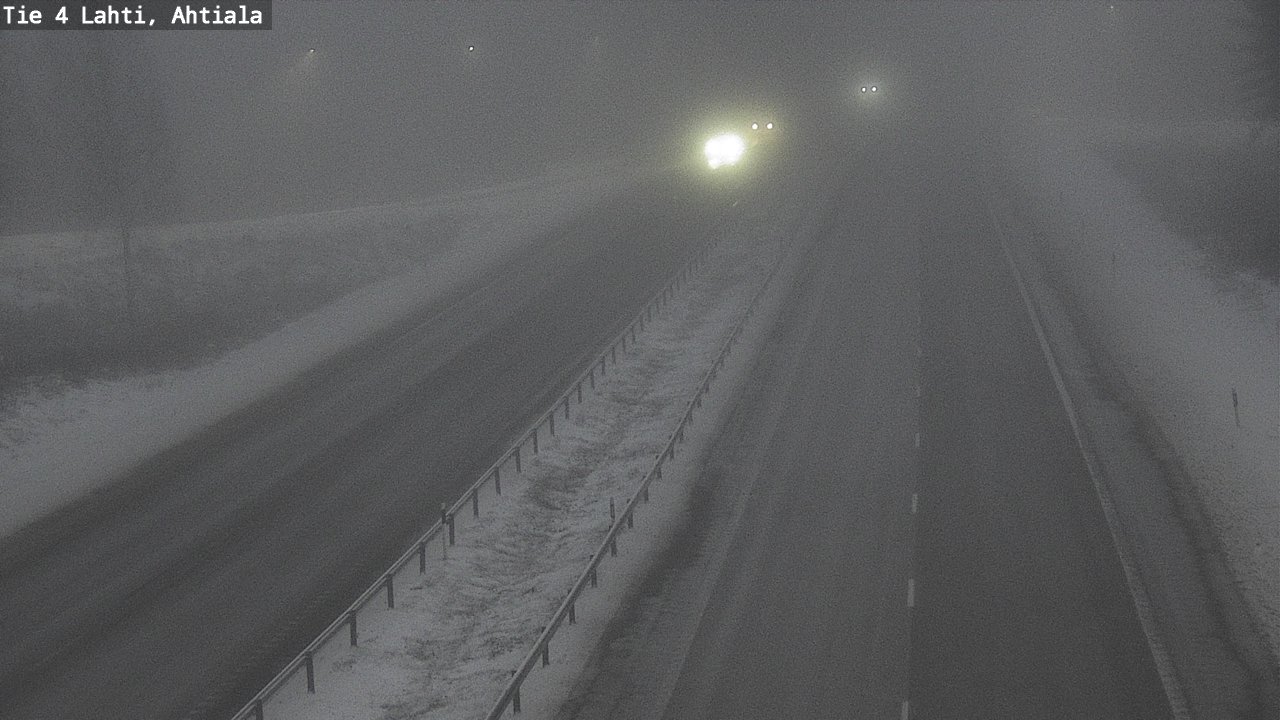 Weather Camera Image Väg 4 Lahti,, Lahti, Päijät-Häme