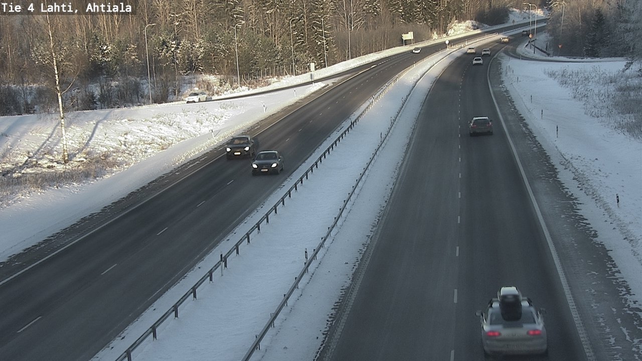Weather Camera Image Road 4 Lahti, Ahtiala, Lahti, Päijät-Häme