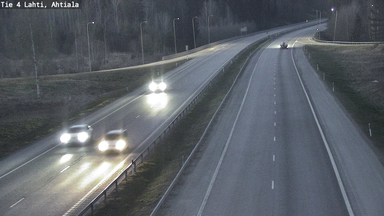 Weather Camera Image Väg 4 Lahti,, Lahti, Päijät-Häme