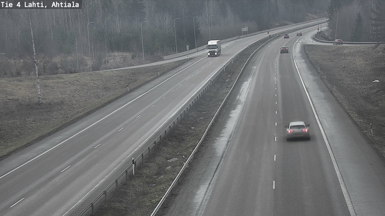 Weather Camera Image Road 4 Lahti, Ahtiala, Lahti, Päijät-Häme