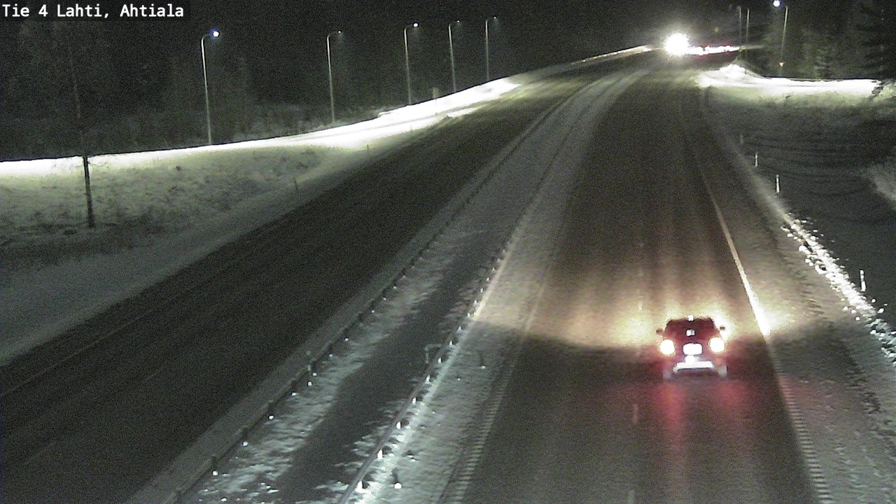 Weather Camera Image Väg 4 Lahti,, Lahti, Päijät-Häme