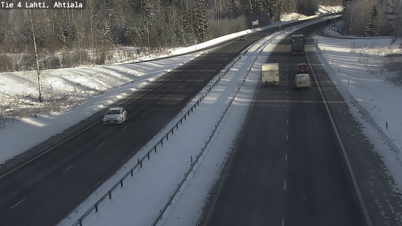 Weather Camera Image Road 4 Lahti, Ahtiala, Lahti, Päijät-Häme