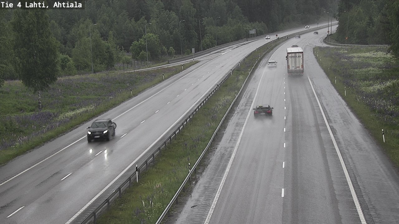Weather Camera Image Väg 4 Lahti,, Lahti, Päijät-Häme