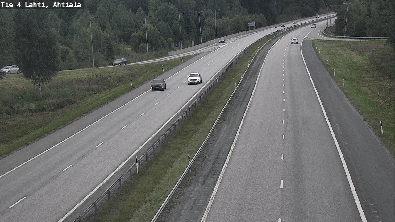 Weather Camera Image Road 4 Lahti, Ahtiala, Lahti, Päijät-Häme