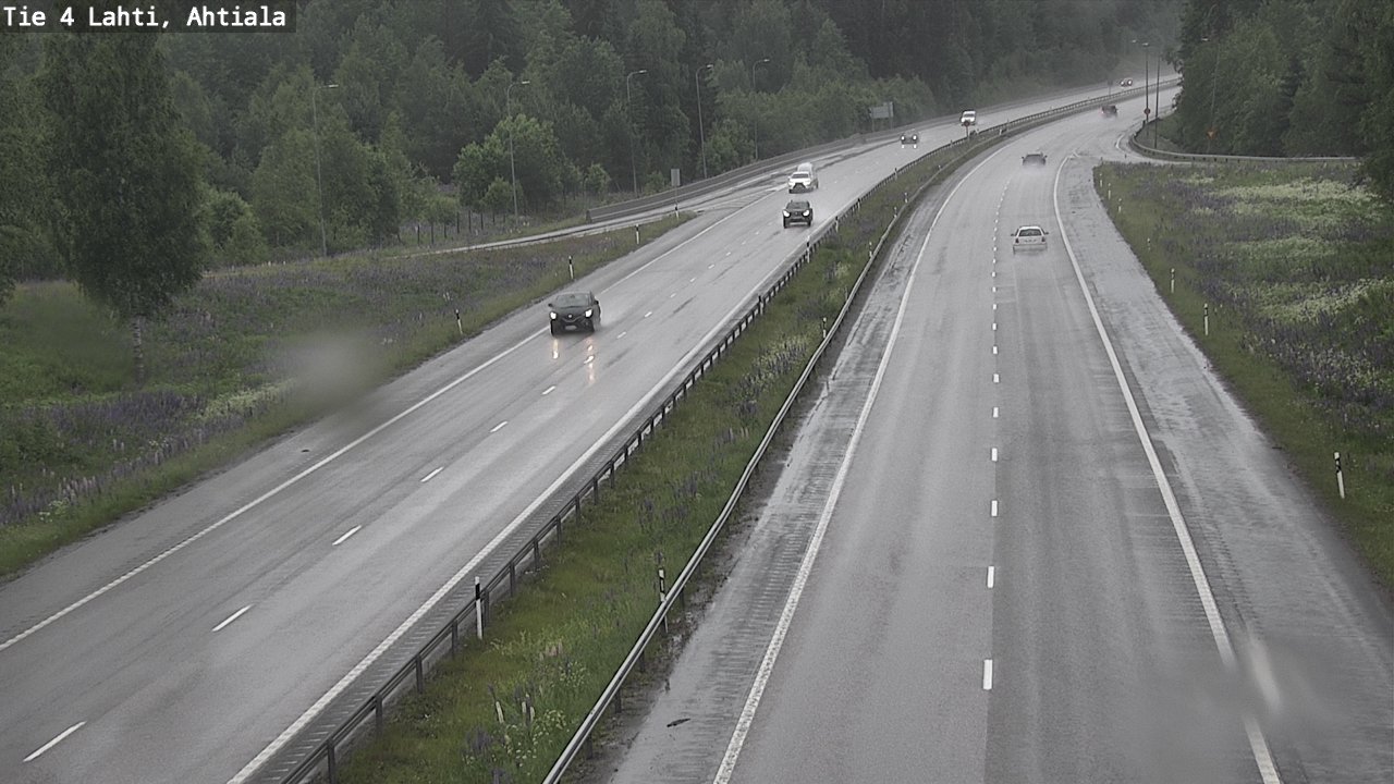Weather Camera Image Väg 4 Lahti,, Lahti, Päijät-Häme