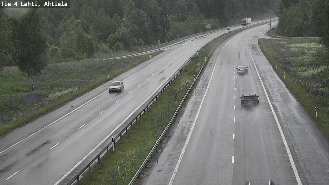 Weather Camera Image Väg 4 Lahti,, Lahti, Päijät-Häme