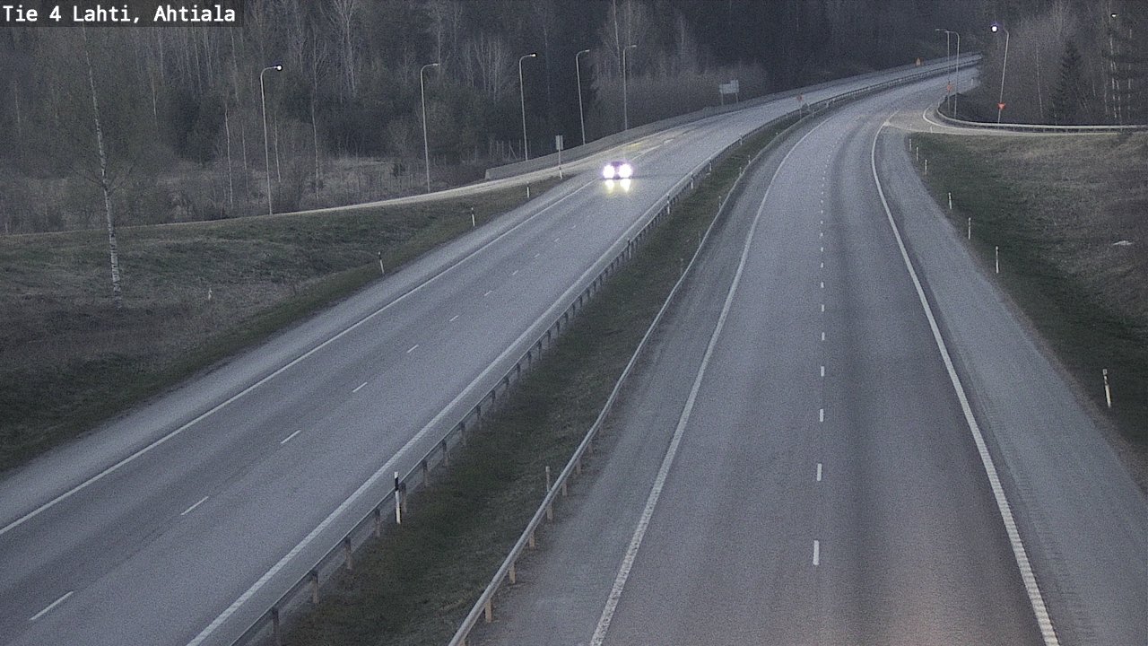 Weather Camera Image Väg 4 Lahti,, Lahti, Päijät-Häme