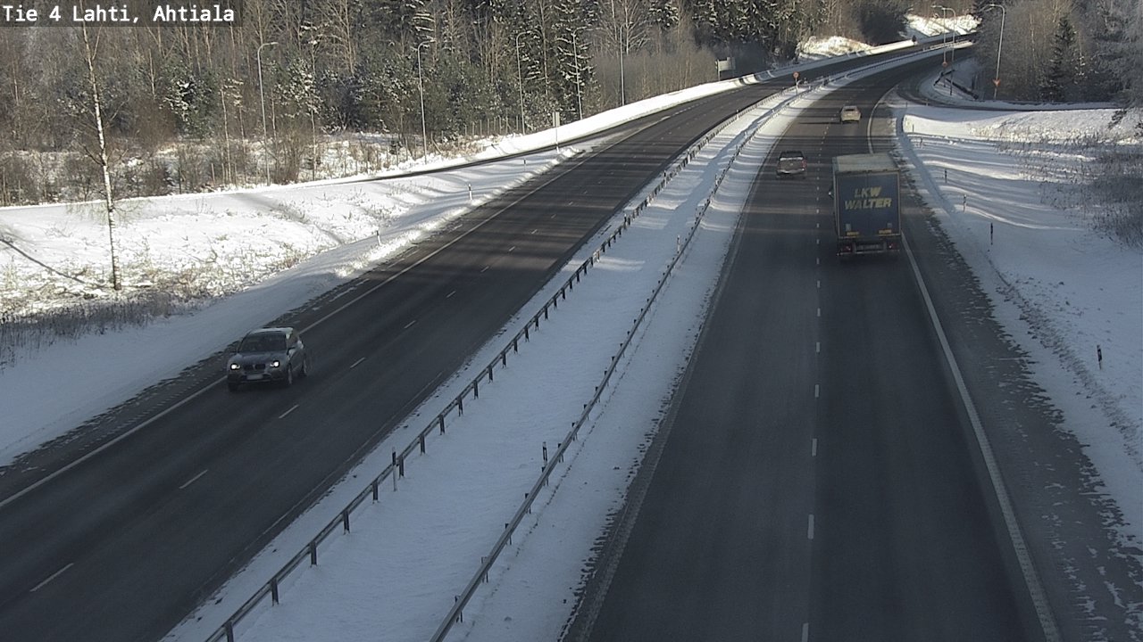 Weather Camera Image Road 4 Lahti, Ahtiala, Lahti, Päijät-Häme