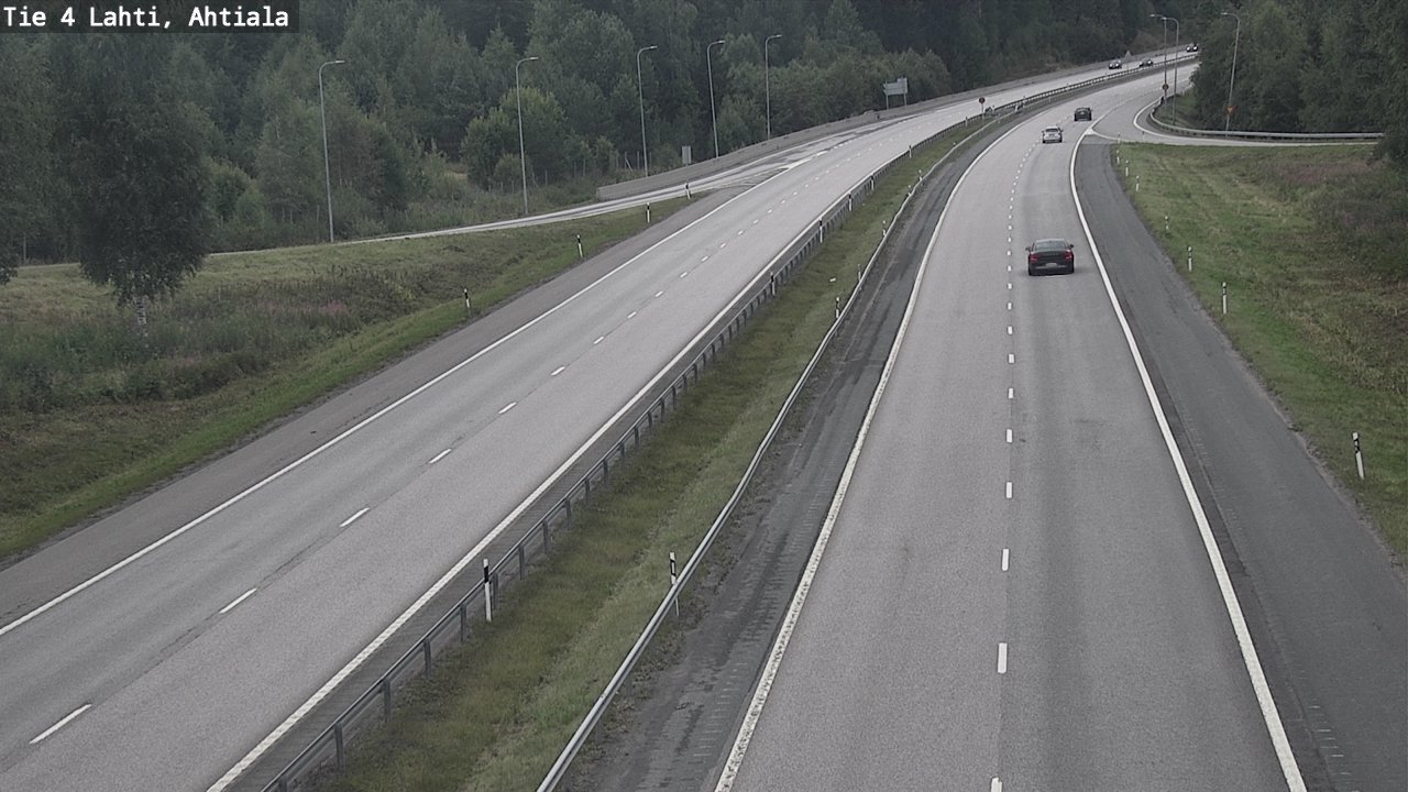 Weather Camera Image Road 4 Lahti, Ahtiala, Lahti, Päijät-Häme