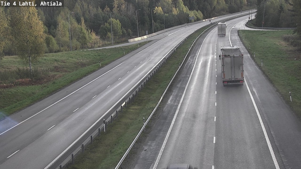 Weather Camera Image Väg 4 Lahti,, Lahti, Päijät-Häme