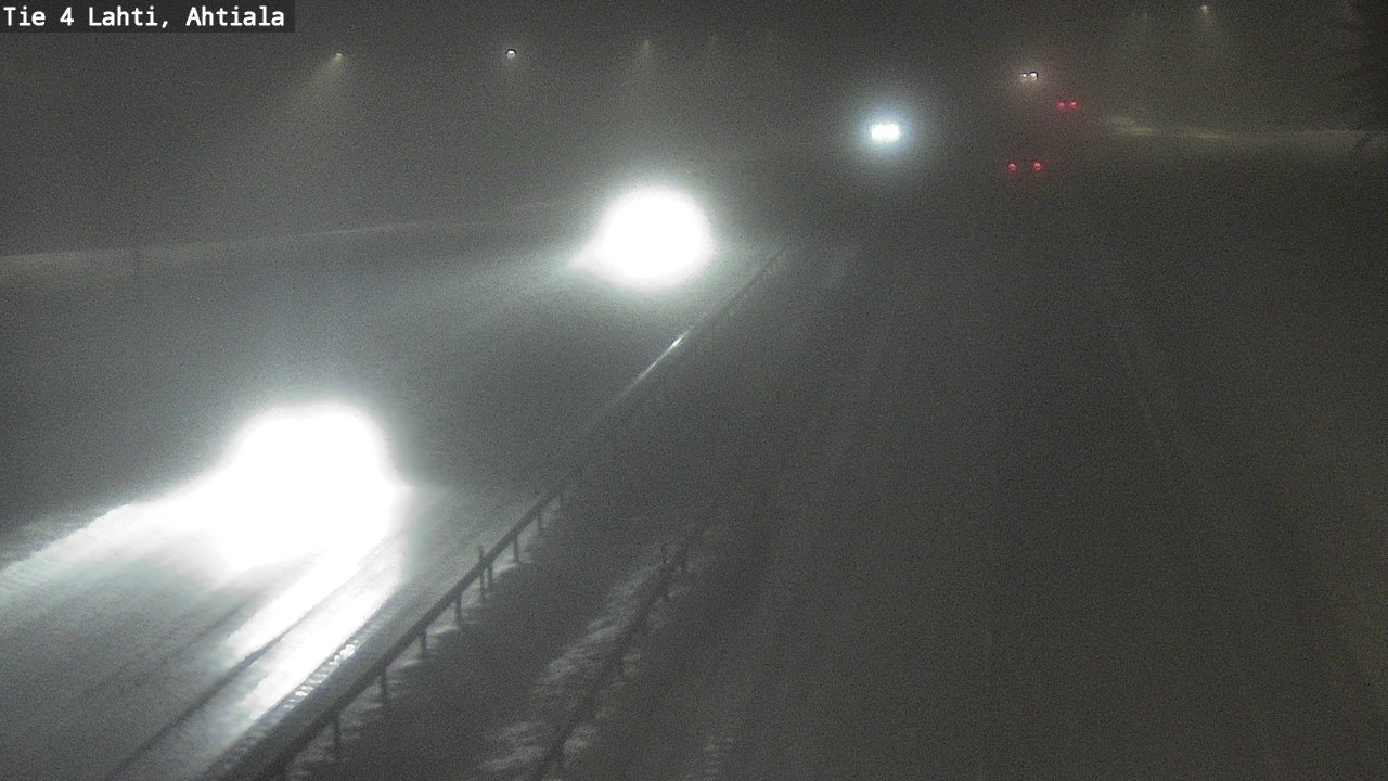 Weather Camera Image Väg 4 Lahti,, Lahti, Päijät-Häme