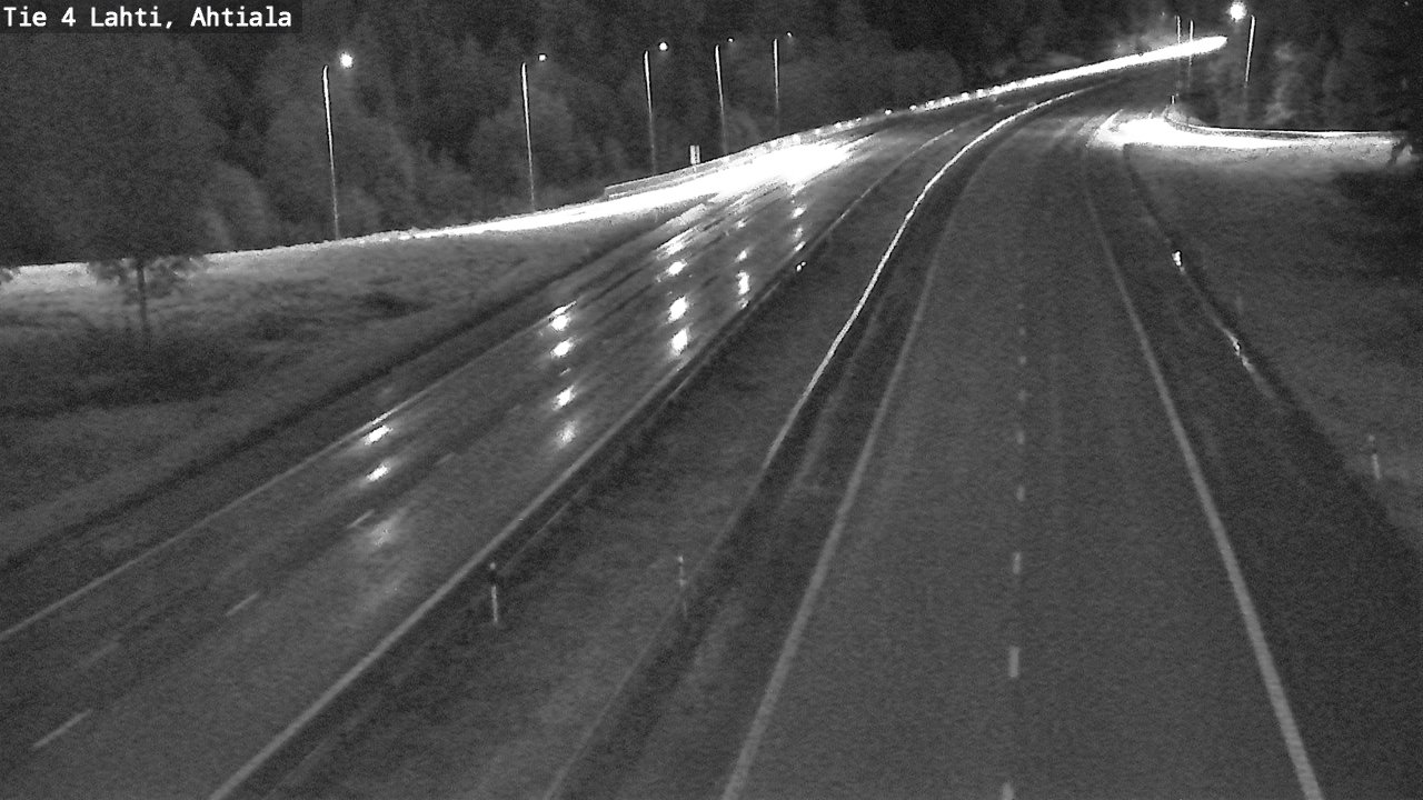 Weather Camera Image Väg 4 Lahti,, Lahti, Päijät-Häme