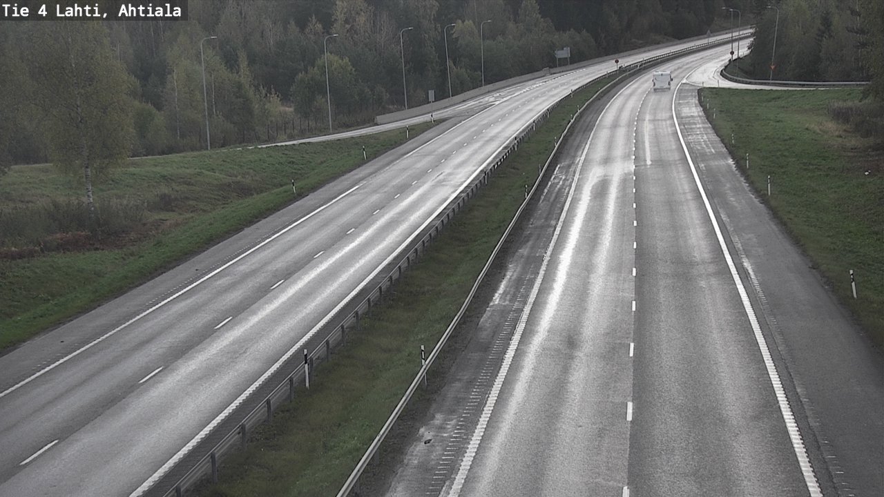 Weather Camera Image Road 4 Lahti, Ahtiala, Lahti, Päijät-Häme