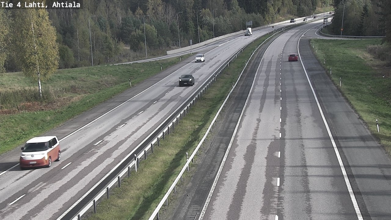 Kelikamerat Kuva Tie 4 Lahti, Ahtiala, Lahti, Päijät-Häme