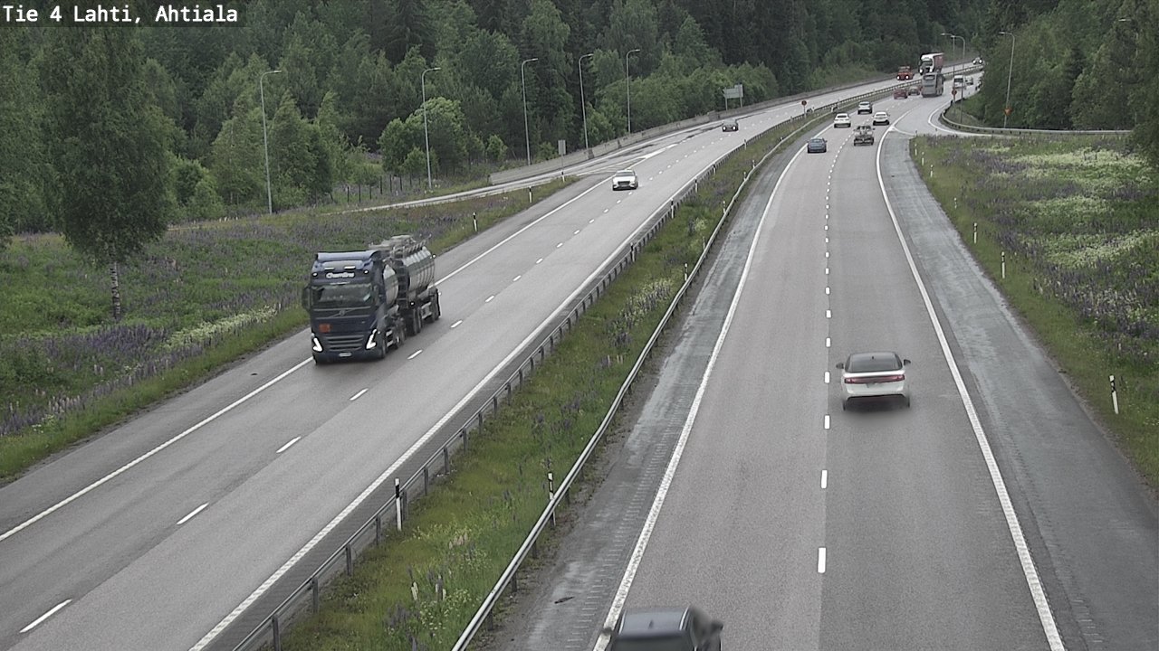 Weather Camera Image Väg 4 Lahti,, Lahti, Päijät-Häme