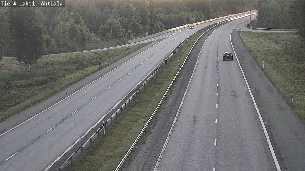 Weather Camera Image Road 4 Lahti, Ahtiala, Lahti, Päijät-Häme