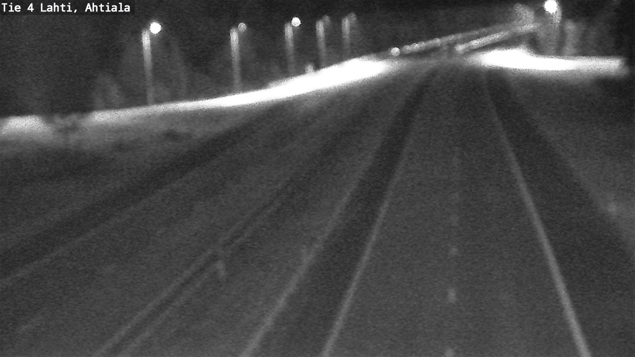 Weather Camera Image Väg 4 Lahti,, Lahti, Päijät-Häme