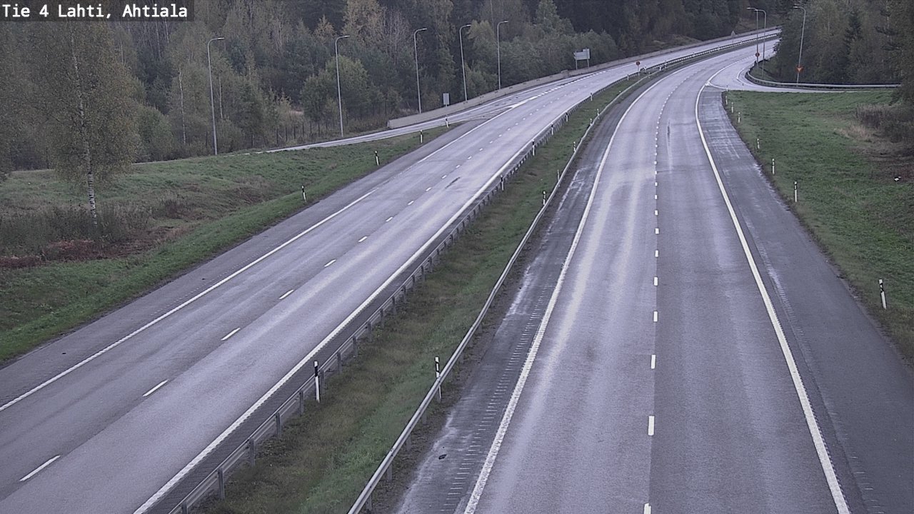 Weather Camera Image Väg 4 Lahti,, Lahti, Päijät-Häme