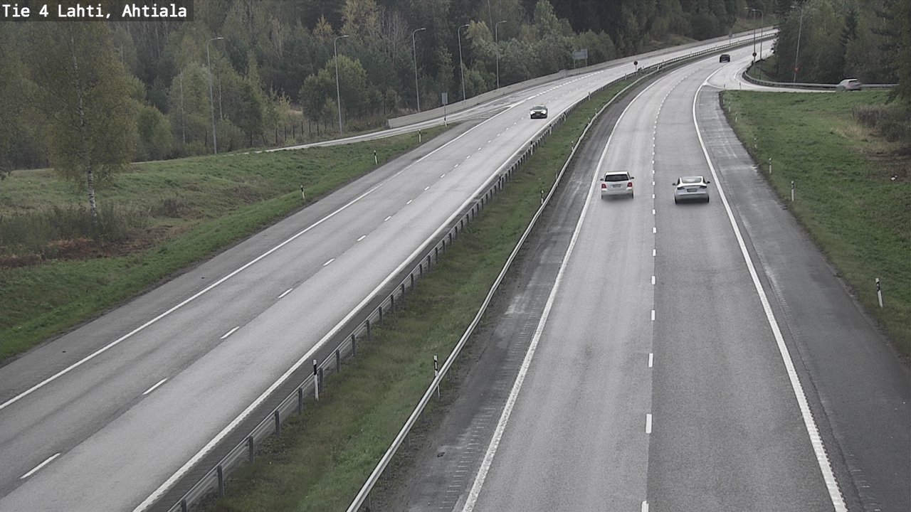 Weather Camera Image Väg 4 Lahti,, Lahti, Päijät-Häme
