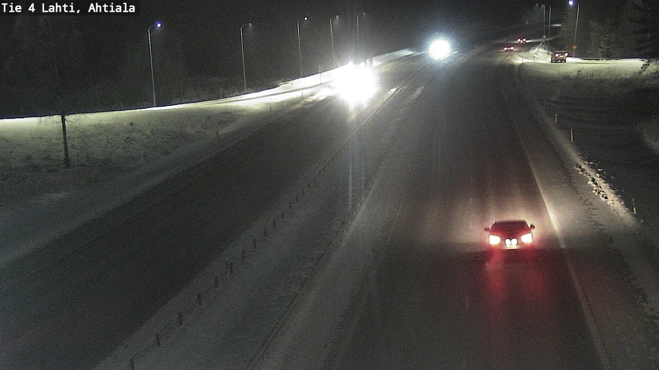 Weather Camera Image Väg 4 Lahti,, Lahti, Päijät-Häme