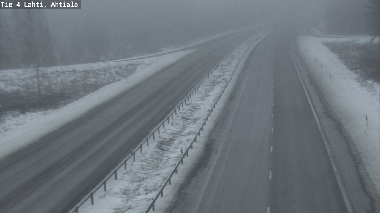 Weather Camera Image Väg 4 Lahti,, Lahti, Päijät-Häme