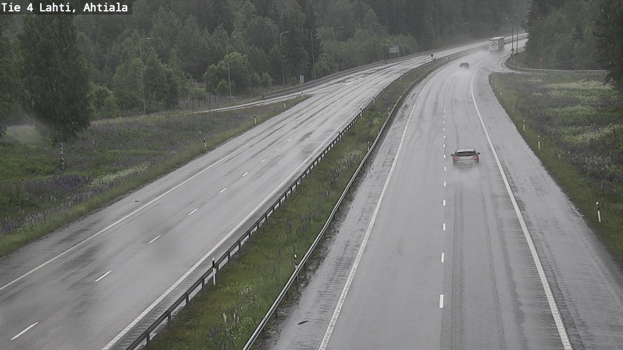 Weather Camera Image Väg 4 Lahti,, Lahti, Päijät-Häme