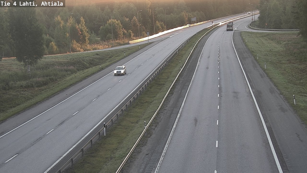 Weather Camera Image Road 4 Lahti, Ahtiala, Lahti, Päijät-Häme
