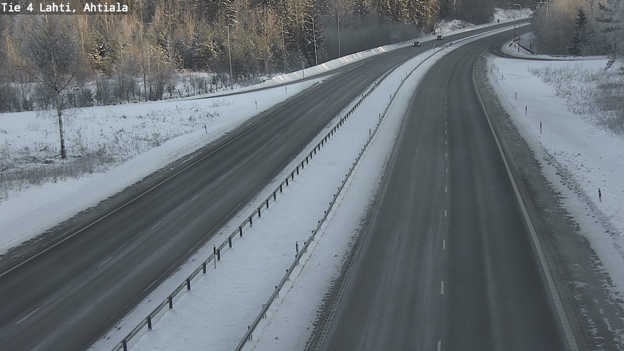 Weather Camera Image Road 4 Lahti, Ahtiala, Lahti, Päijät-Häme